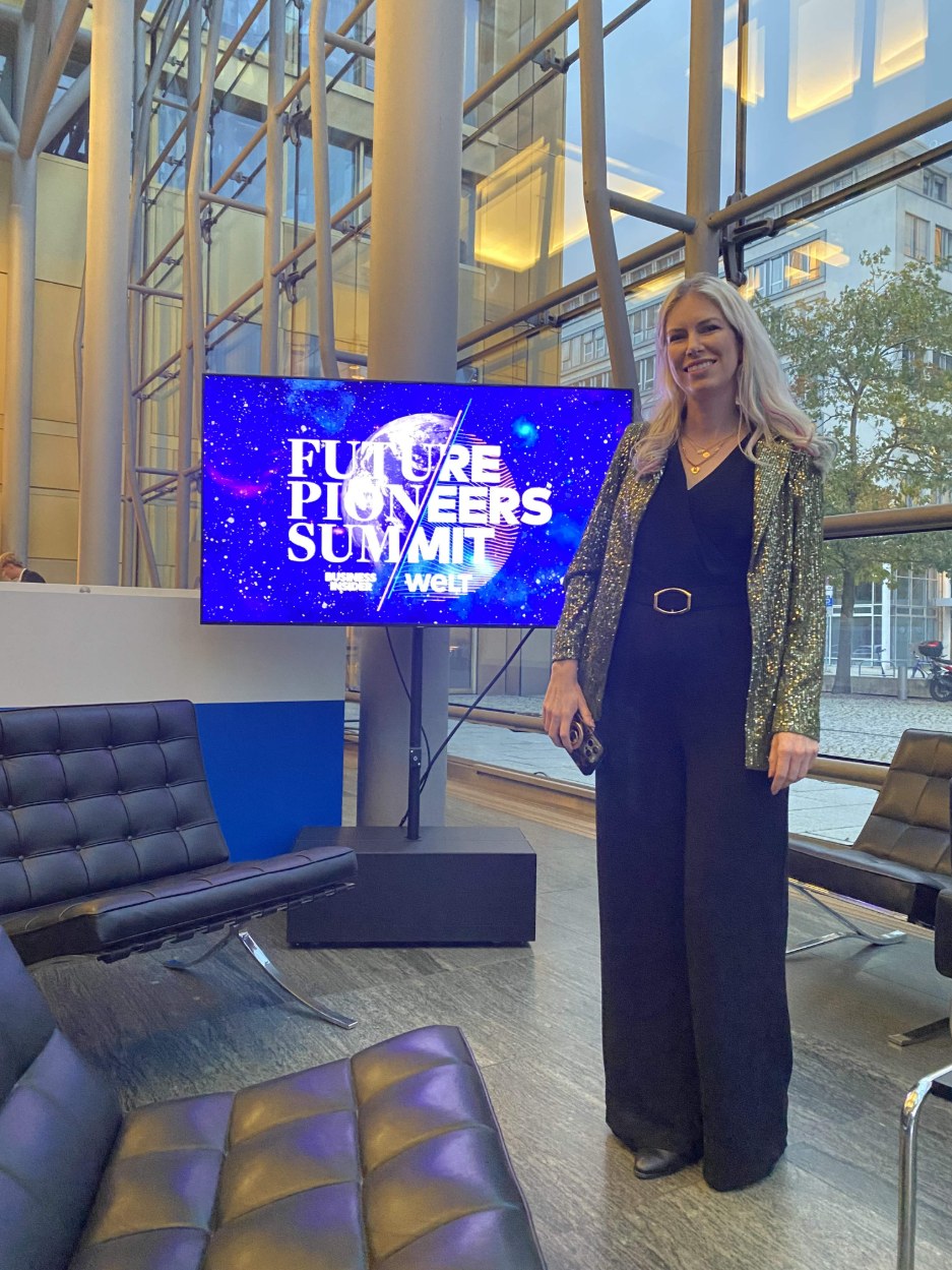 Lucie Töpfer beim Future Pioneers Summit 2024 in Berlin