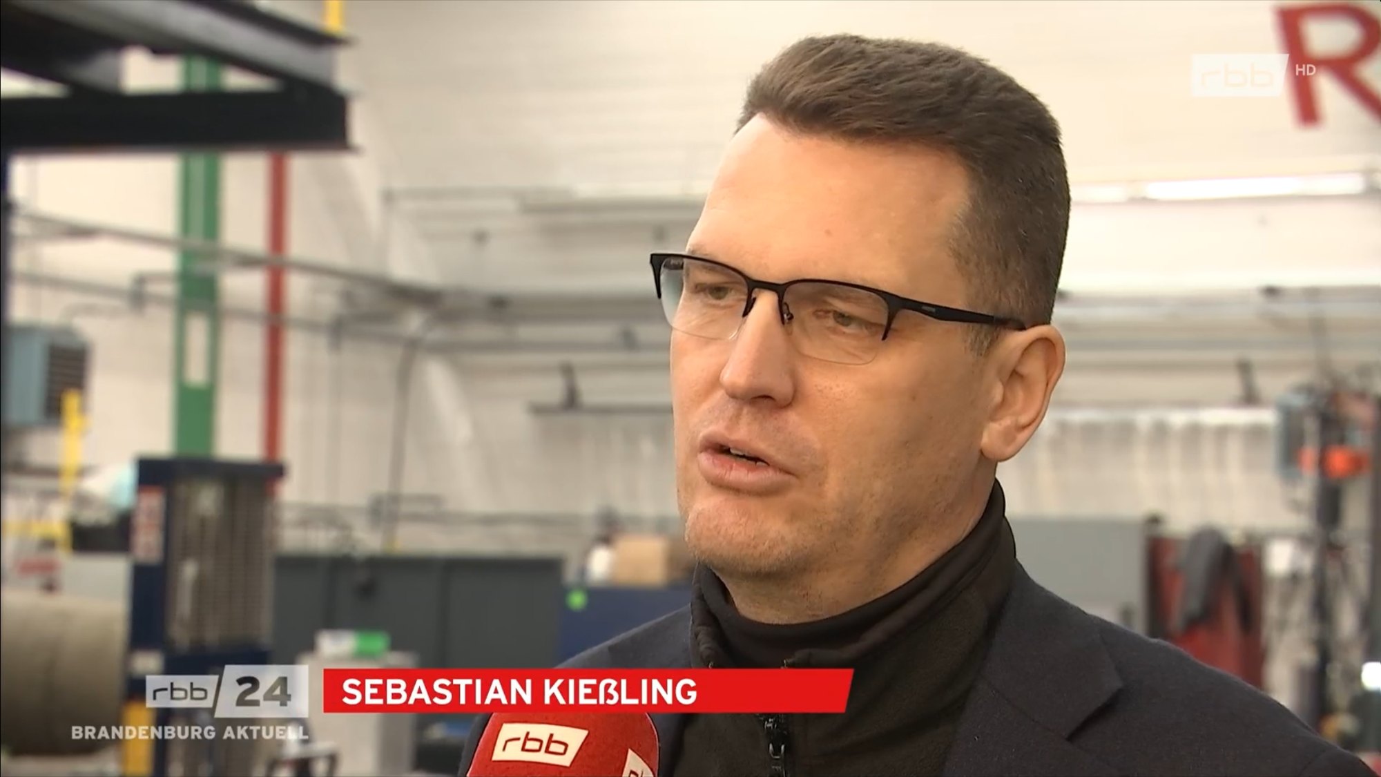 Sebastian Kießling im Interview mit rbb24 Brandenburg aktuell