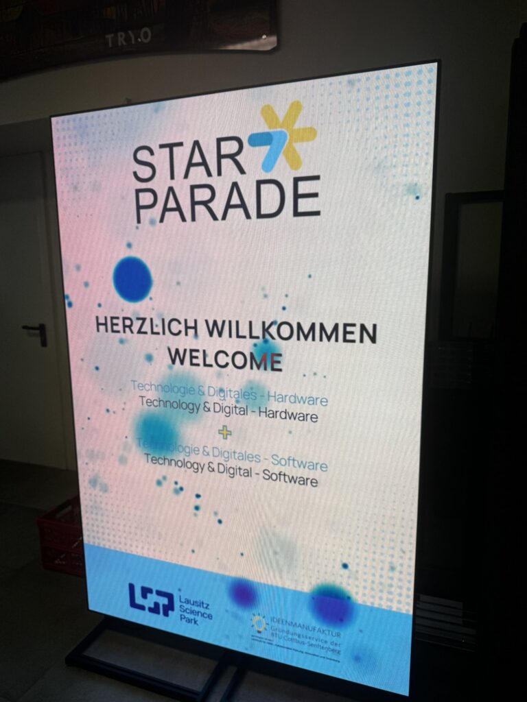 Begrüßung bei der STAR*PARADE 2026, Vortrag Hardware