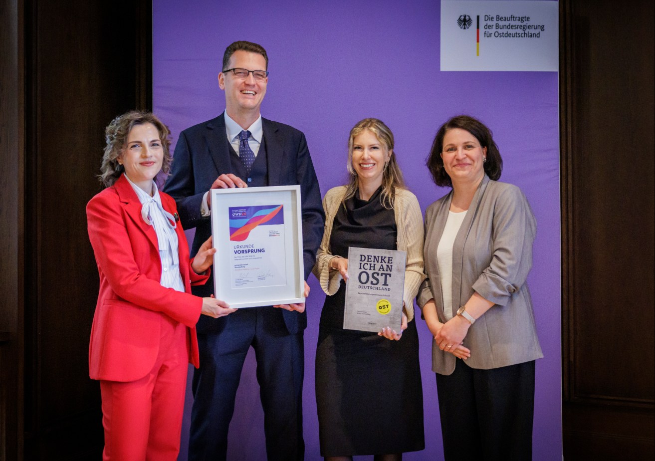 Übergabe des Wirtschaftspreises VORSPRUNG 2026 an pyropower