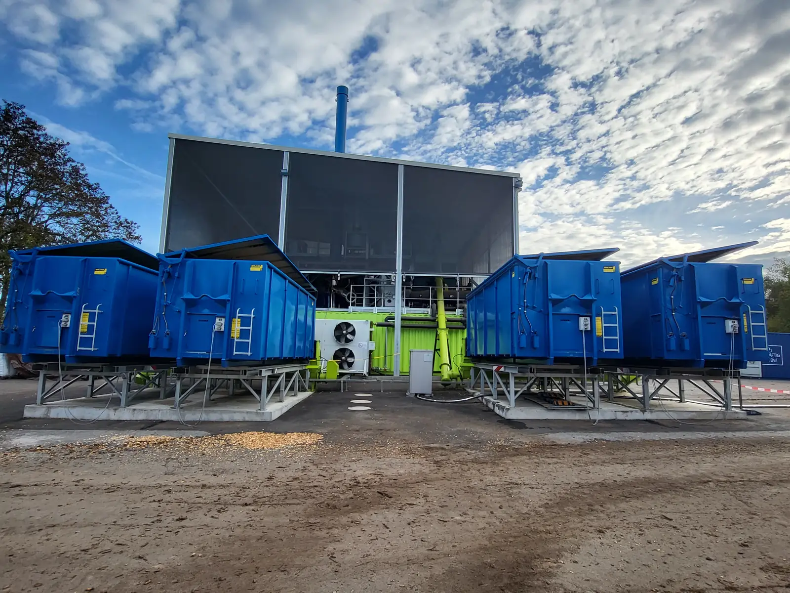 ClinX-Heat-Anlage zur Nachverstromung an einer Karbonisierungsanlage in Darmstadt