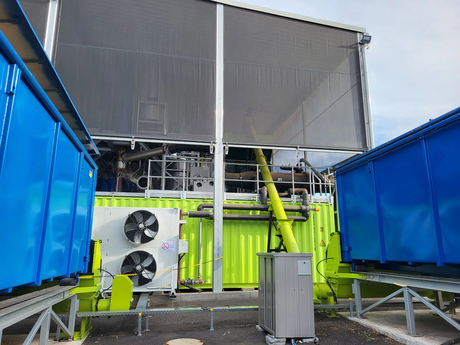 ClinX-Heat-Anlage zur Nachverstromung an einer Karbonisierungsanlage in Darmstadt