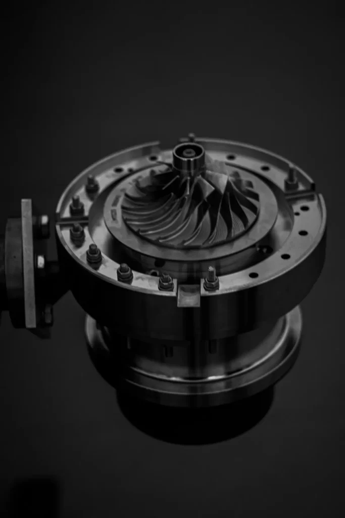 Impeller of the externally fired micro gas turbine
