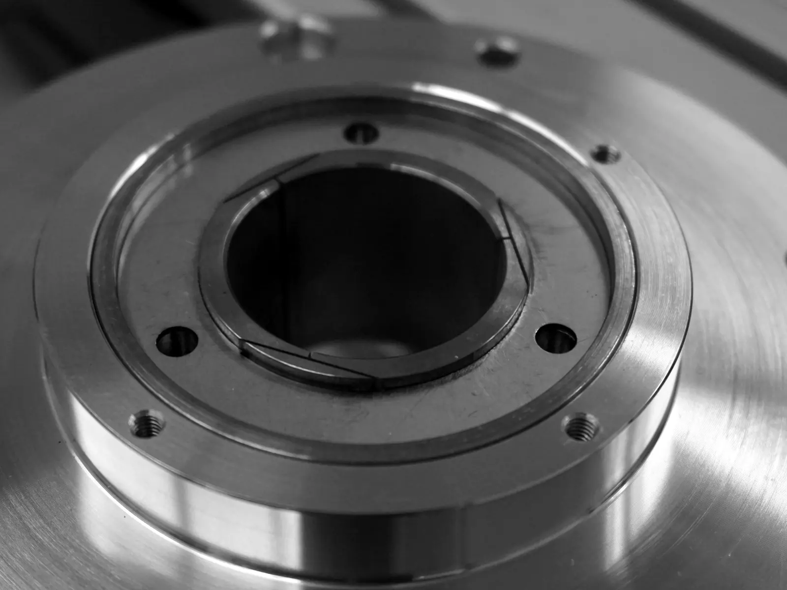 Luftlager einer Mikrogasturbine in der Werkstatt