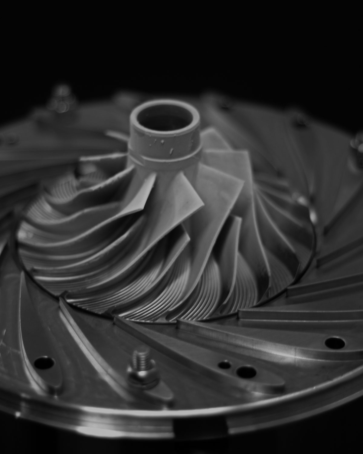 Rotor einer Mikrogasturbine von pyropower